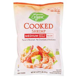 Wegmans Organic Cooked Shrimp Medium 41/50 Count