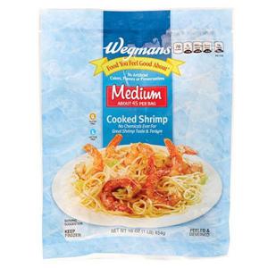 Wegmans Medium Cooked Shrimp