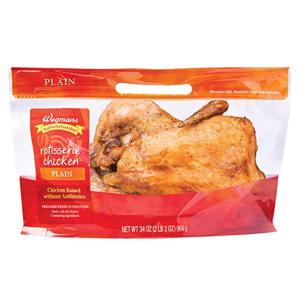 Wegmans Plain Rotisserie Chicken