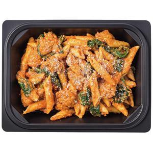 Wegmans Penne with Sausage and Spinach with Vodka Blush Sauce