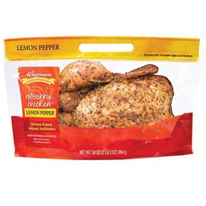 Wegmans Lemon Pepper Rotisserie Chicken