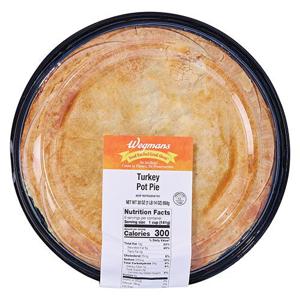 Wegmans Turkey Pot Pie