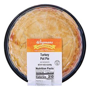 Wegmans Turkey Pot Pie