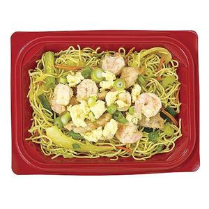 Wegmans Singapore Noodle with Chicken & Shrimp Asian Bowl