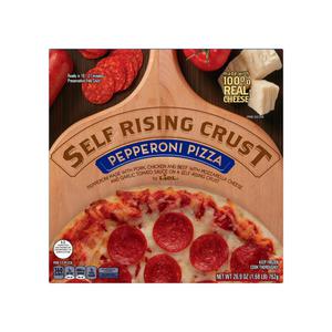 Lidl frozen self rising crust pepperoni pizza