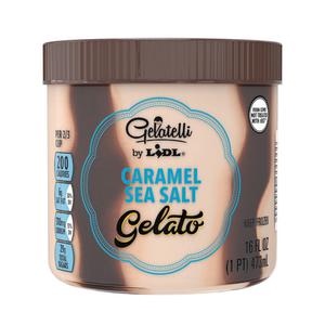 Gelatelli salted caramel gelato