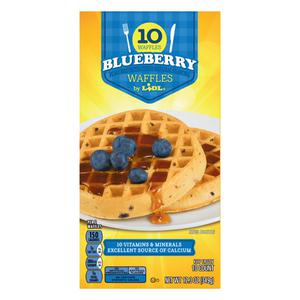 Lidl frozen blueberry waffles