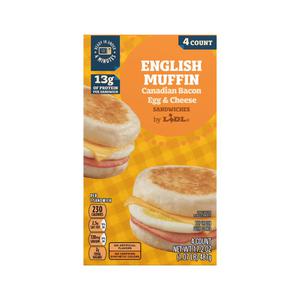 Lidl frozen English muffin