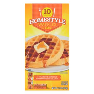 Lidl frozen homestyle waffles