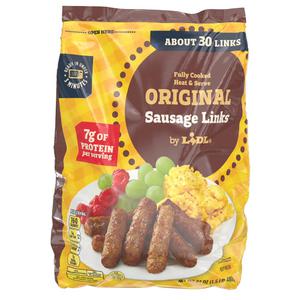 Lidl frozen sausage links original