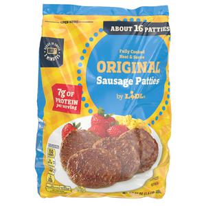 Lidl frozen sausage patties original