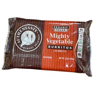 AuthenTasty frozen mighty vegetable burrito