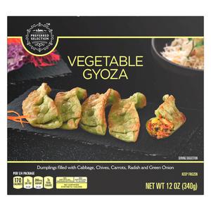 Lidl frozen cooked gyoza vegetable