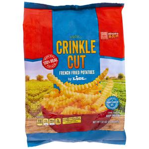 Lidl frozen crinkle cut French fried potatoes