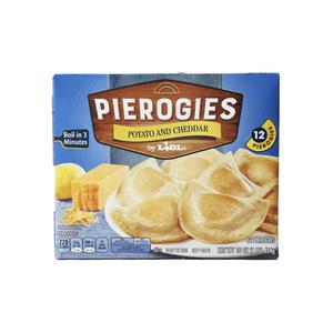 Lidl frozen pierogies potato and cheddar