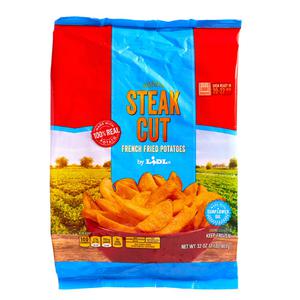 Lidl frozen steak cut French fried potatoes