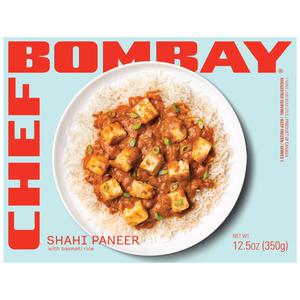 Chef Bombay frozen shahi paneer with basmati rice