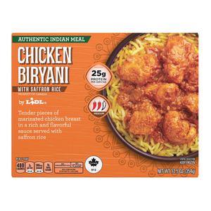 Lidl frozen chicken biryani with basmati rice