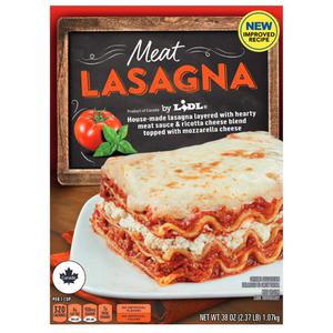 Lidl frozen meat lasagna