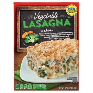 Lidl frozen vegetable lasagna