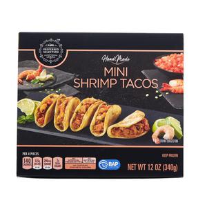 Lidl Preferred Selection frozen mini shrimp tacos