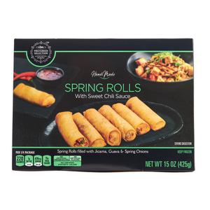 Lidl Preferred Selection frozen spring rolls with sweet chili sauce