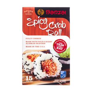 Banzai frozen spicy crab roll