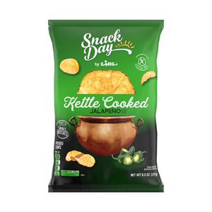 Snack Day kettle cooked potato chips jalapeno