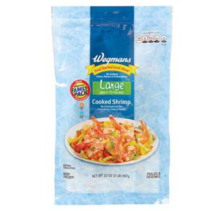 Wegmans Large Cooked Shrimp, FAMILY PACK