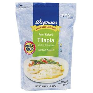 Wegmans Farm Raised Tilapia Fillets, FAMILY PACK