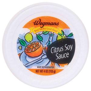 Wegmans Citrus Soy Sauce