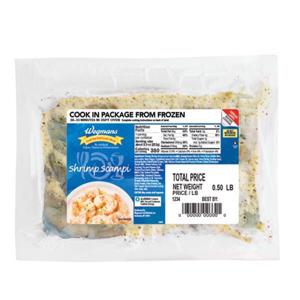 Wegmans Shrimp Scampi, Oven Safe