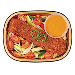 Wegmans Ready to Cook Cajun Salmon and Garlic Pepper Sauce