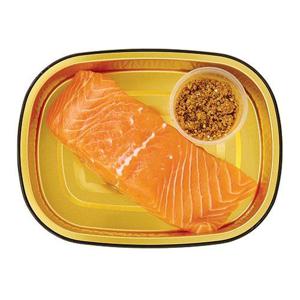 Wegmans Ready to Cook Brown Sugar & Cracked Pepper Rubbed Salmon