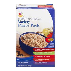 Stop & Shop Instant Oatmeal Variety - 10 ct