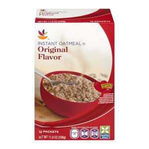 Stop & Shop Instant Oatmeal Original Flavor - 12 ct