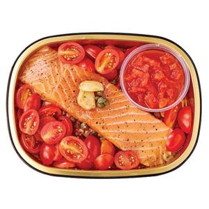 Wegmans Ready to Cook Salmon with Tomatoes & Capers