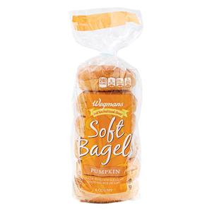 Wegmans Soft Bagels, Pumpkin