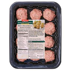 Wegmans Italian Classics Beef Meatball Appetizers