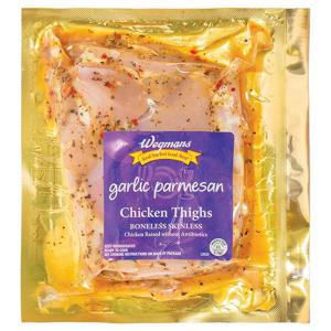 Wegmans Chicken, Thighs, Garlic Parmesan