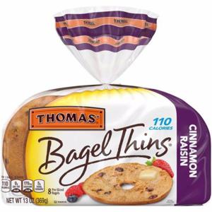 THOMAS' Cinnamon Raisin Bagel Thins