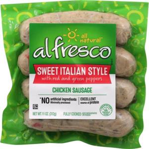 AL FRESCO Chicken Sausage, Sweet Italian Style