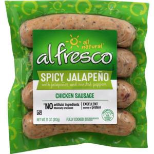 AL FRESCO Chicken Sausage, Spicy Jalapeno