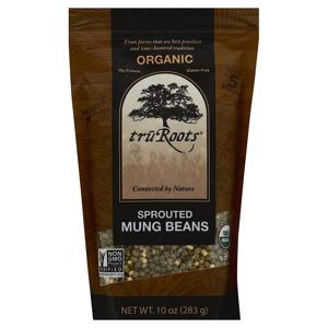 truRoots Organic Sprouted Mung Beans, 10 oz