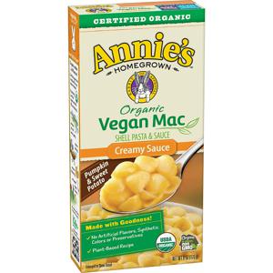 Annie's Organic Vegan Shell & Creamy Sauce Dinner Pasta