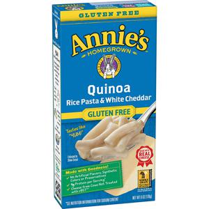 Annie's Gluten Free Quinoa Rice Pasta and White Cheddar