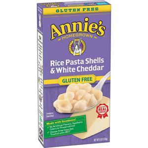 Annie's Shell Pasta & Creamy White Cheddar Macaroni and Cheese Gluten Free