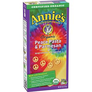 Annie's Organic Peace Pasta & Parmesan Macaroni & Cheese Mac & Cheese