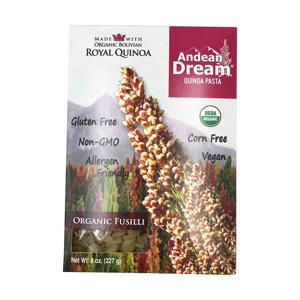 Andean Dream Pasta Quinoa Fusilli