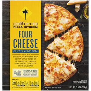 California Pizza Kitchen Crispy Thin Crust Four Cheese Pizza